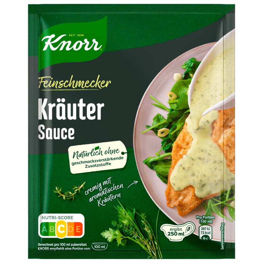 Knorr Feinschmecker Kräutersauce 250ml